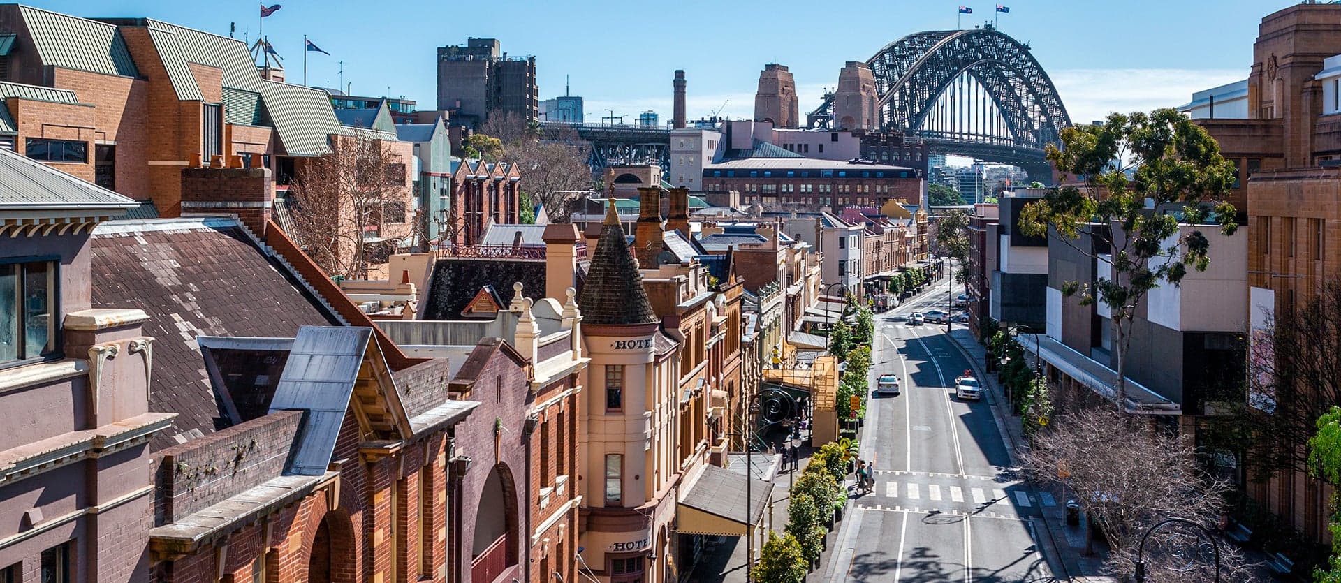 The Rocks <span class="iconos separador"></span> Sydney <span class="iconos separador"></span> Australia