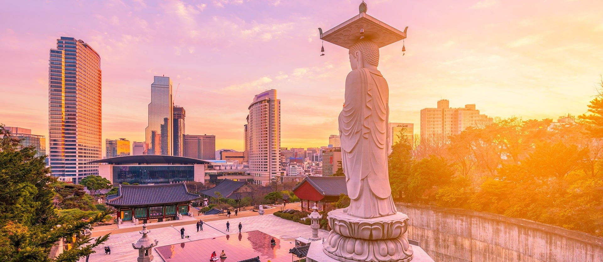 Self-guided ancient and modern Korea