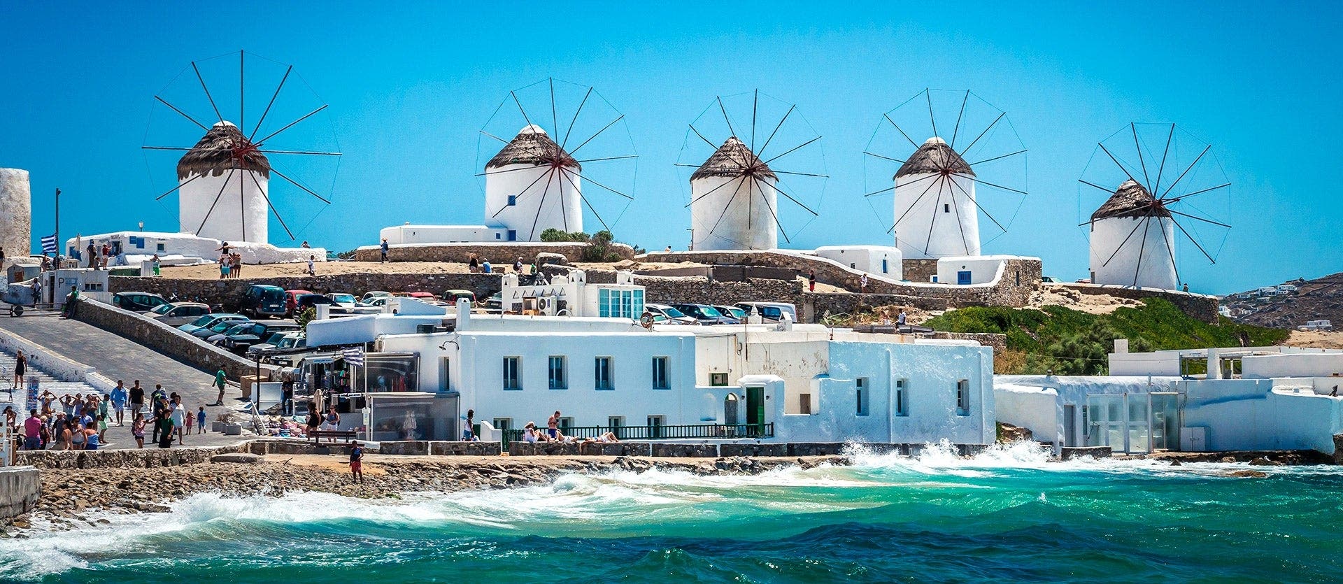Miconos y Santorini: joyas del Egeo 