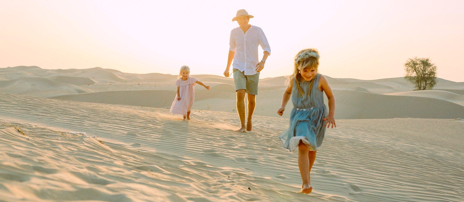 Familias: desierto, viejo y nuevo Dubái