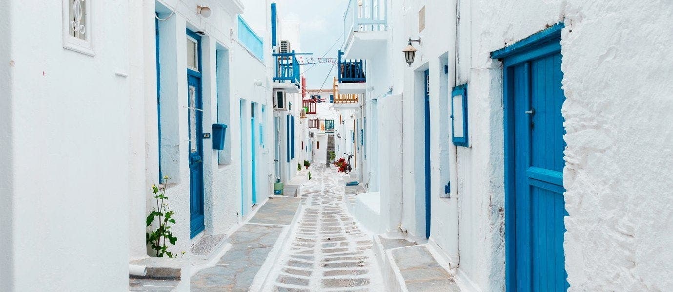 Ancient Ruins, Mykonos & Santorini 