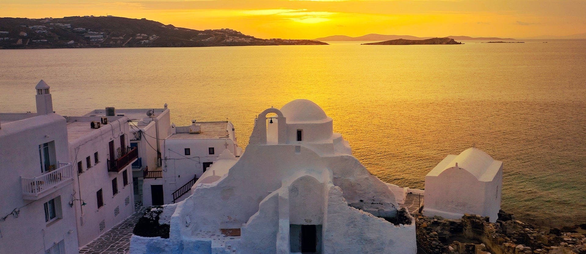Ancient Ruins, Mykonos & Santorini 