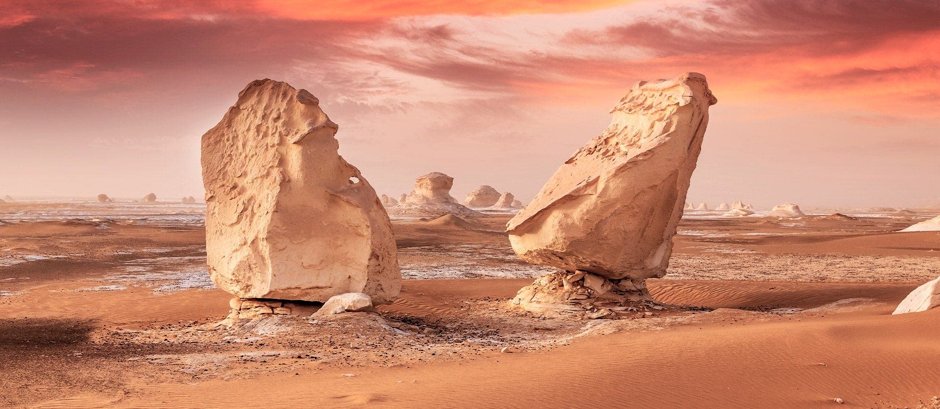 Pyramids, Nile Cruise & White Desert