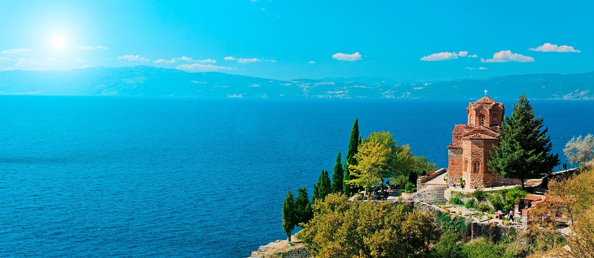 Monasterio <span class="iconos separador"></span> Lago Ohrid <span class="iconos separador"></span> Macedonia