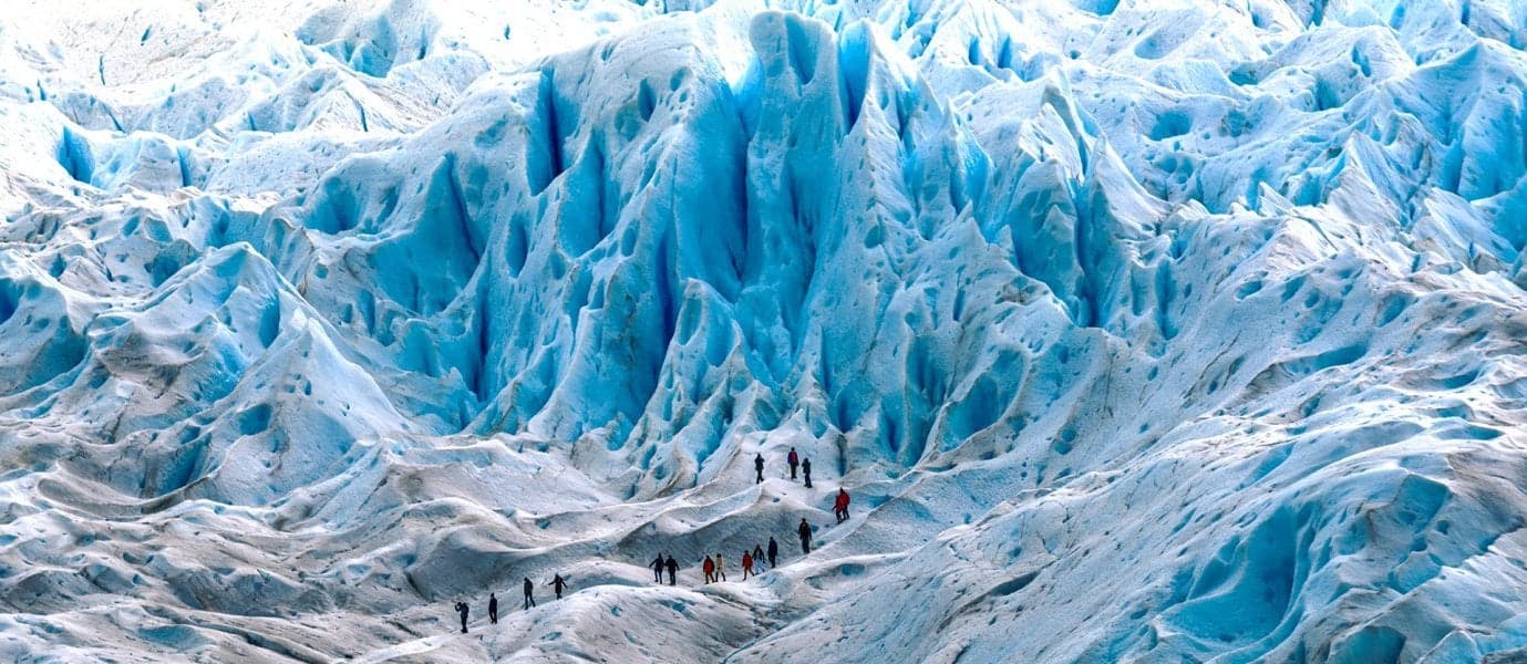 Hiking on the Perito Moreno Glacier <span class="iconos separador"></span> Patagonia 