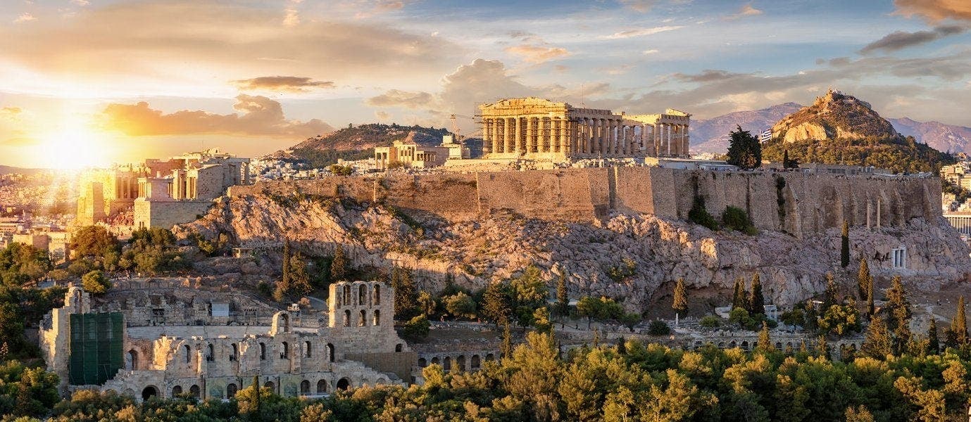 Ancient Ruins, Paros & Santorini