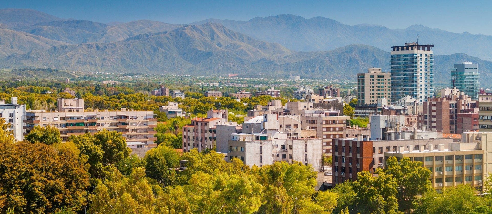 Andean landscapes, cities, and vineyards