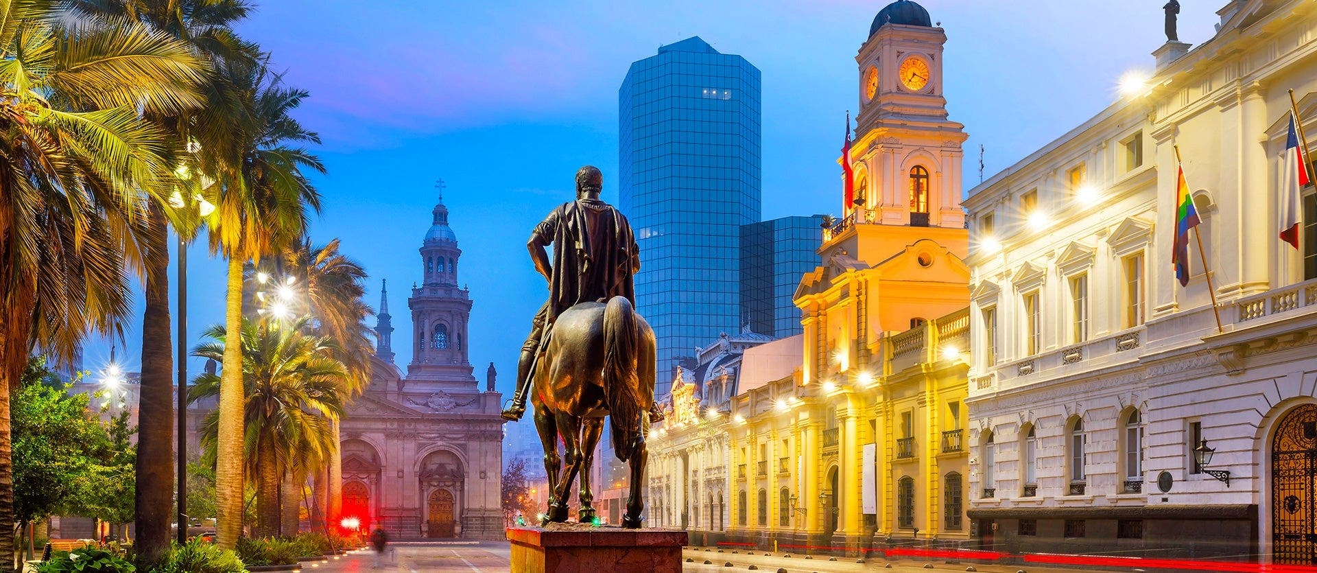 Andean landscapes, cities, and vineyards