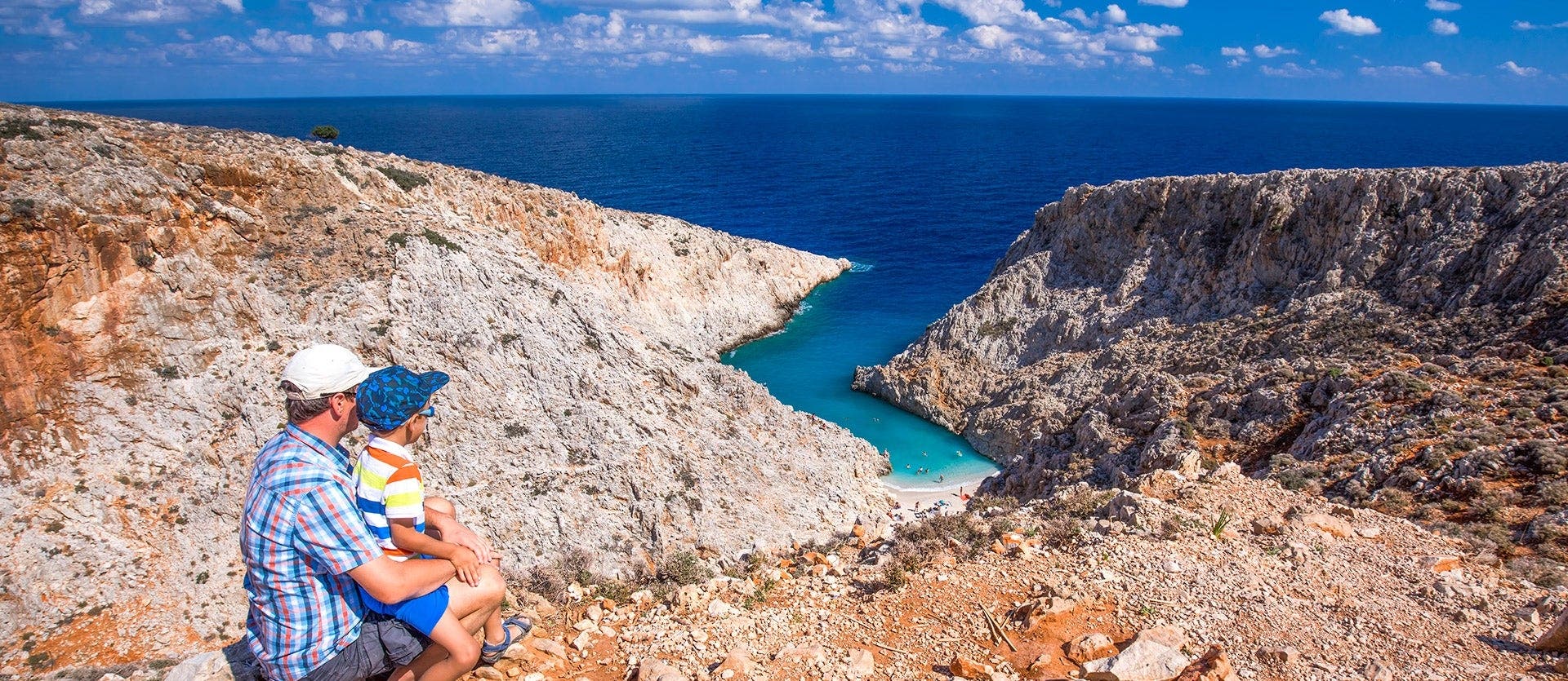 Family: Athens & Crete beach relax