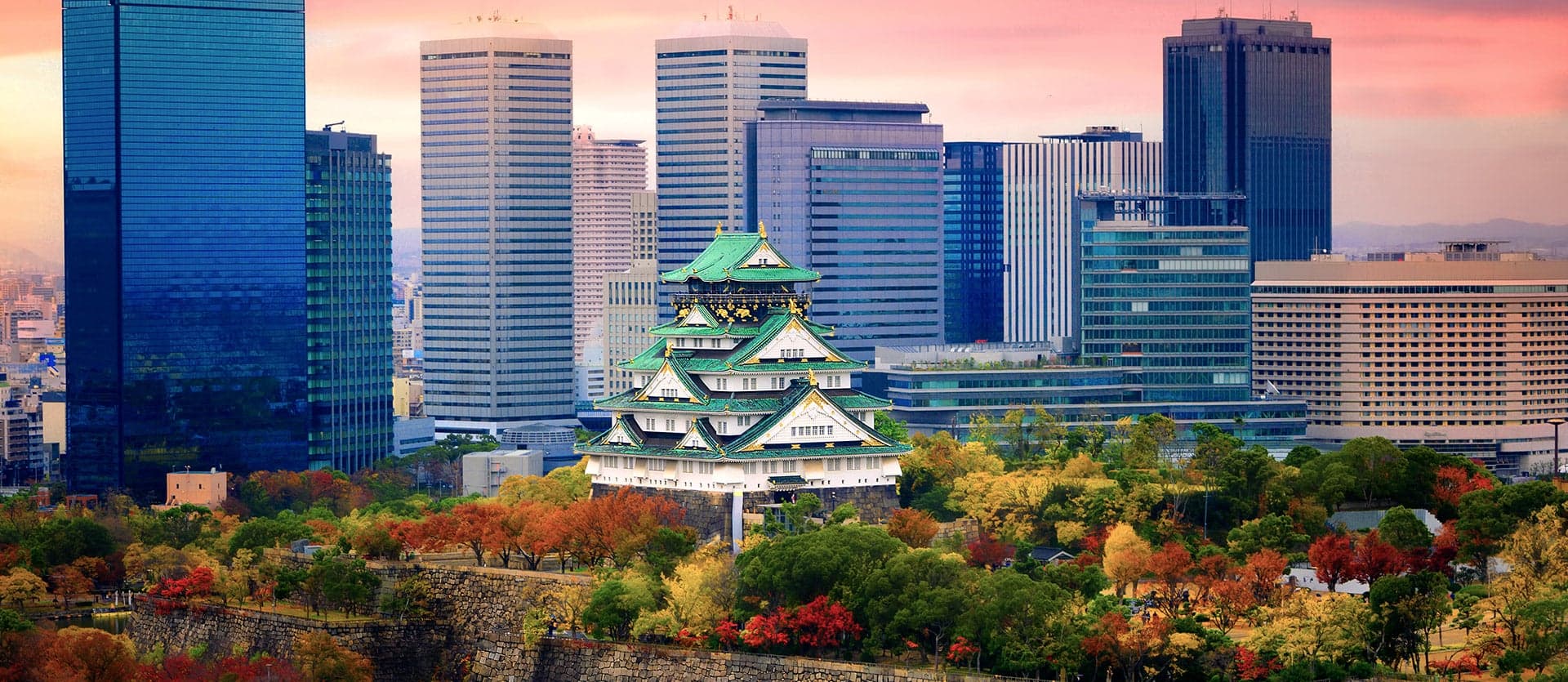 Skyline <span class="iconos separador"></span> Osaka <span class="iconos separador"></span> Japan