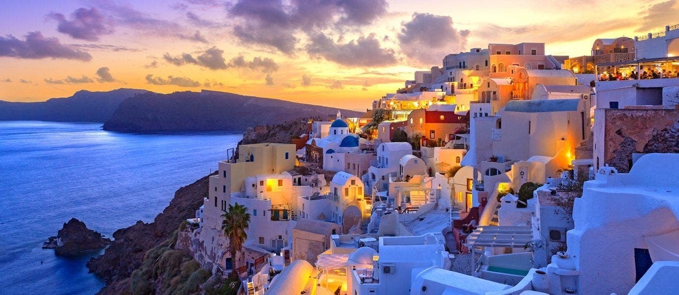 Ancient Ruins, Mykonos, Paros & Santorini