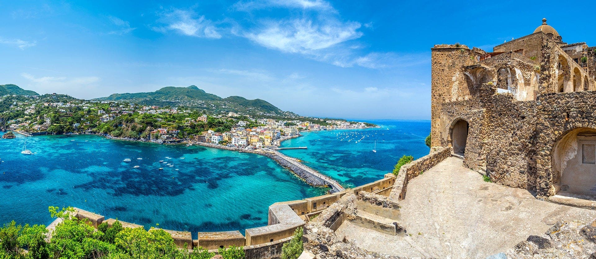 Self-guided: Ischia, Amalfi & Pompeii