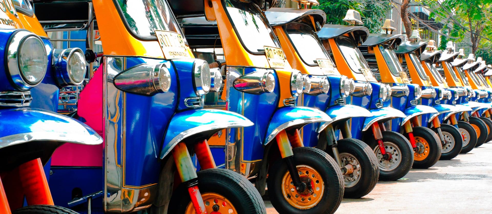 Tuk tuks taxi <span class="iconos separador"></span> Bangkok
