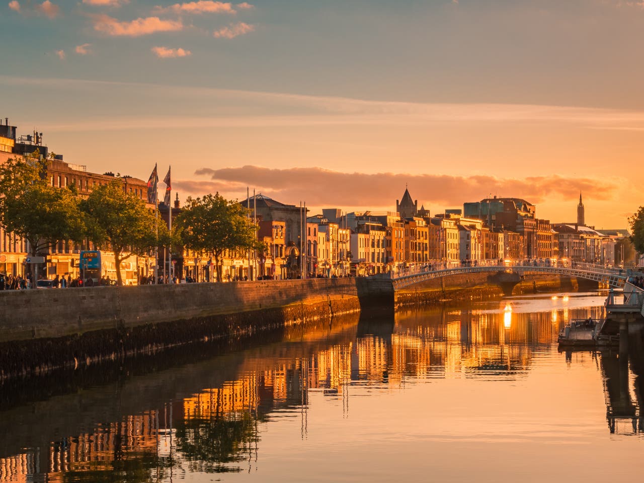 Dublin. A vibrant city blending history and modern culture.
