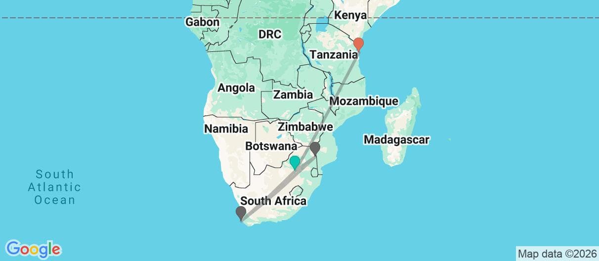 Trip map