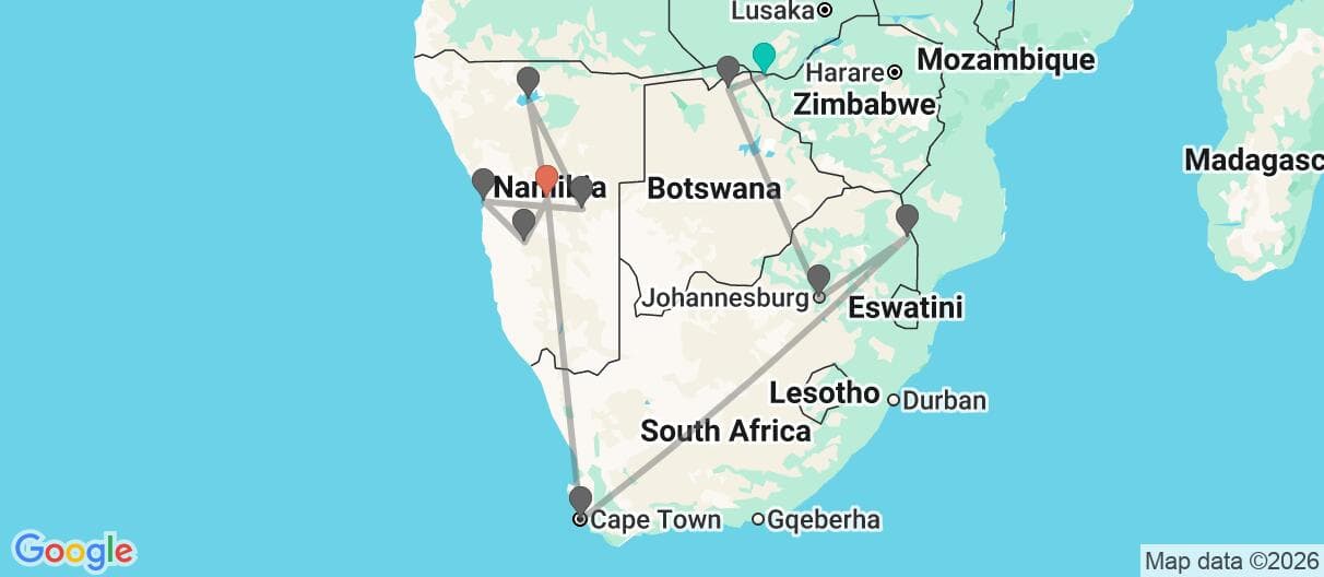 Trip map