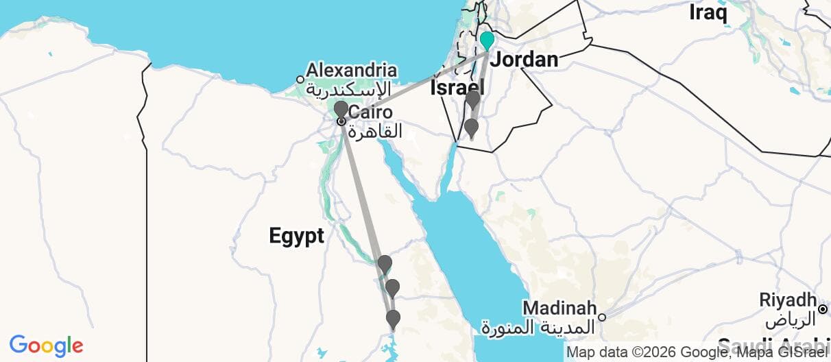 Trip map