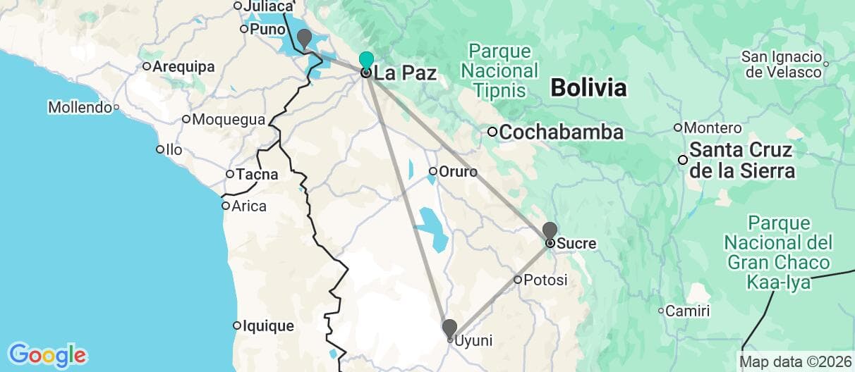 Trip map