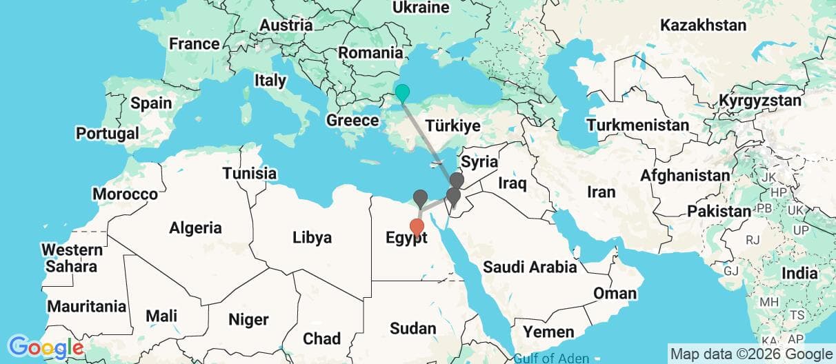 Trip map