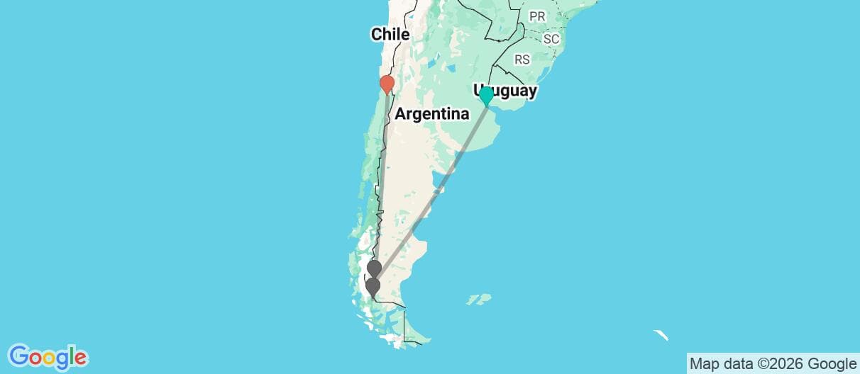 Trip map