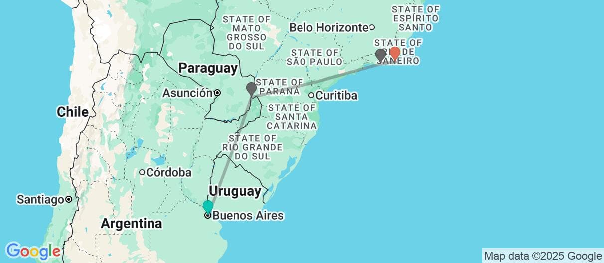 Trip map