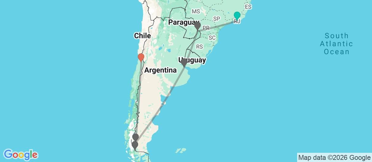 Trip map