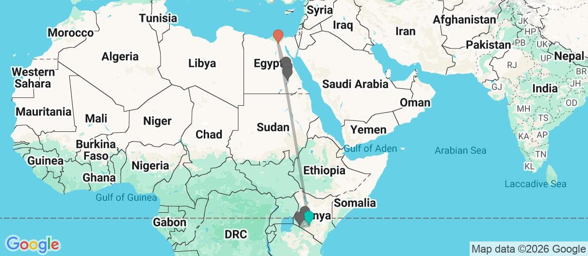 Trip map