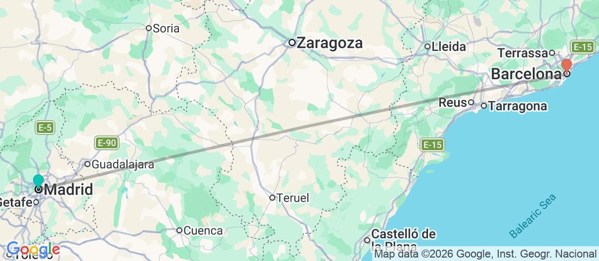 Trip map