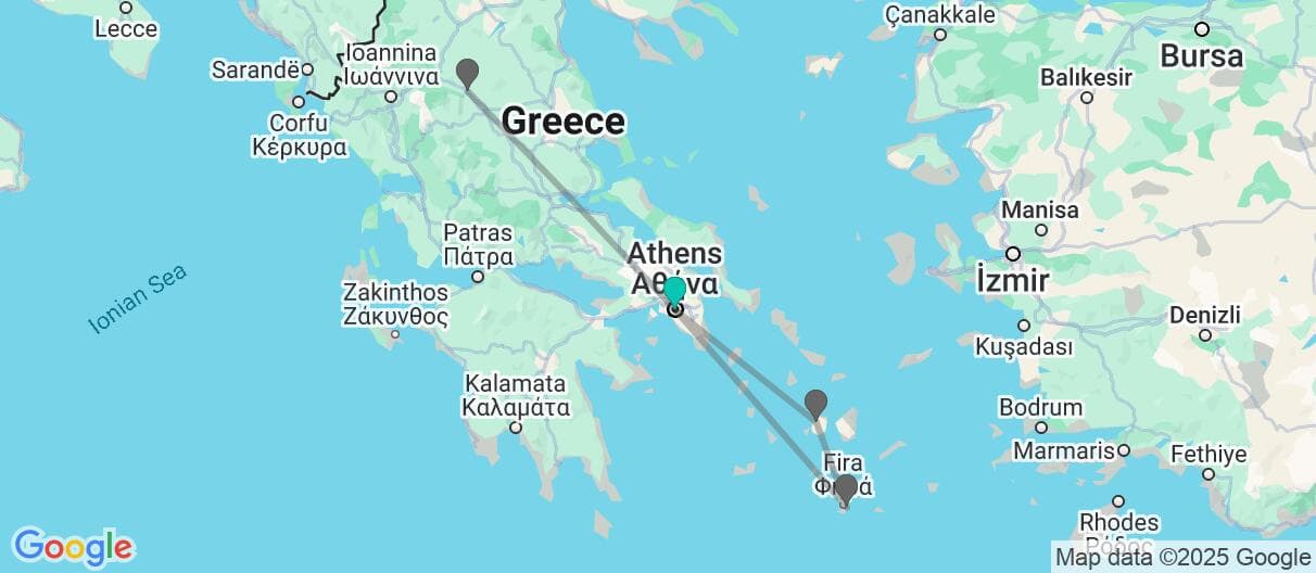 Trip map