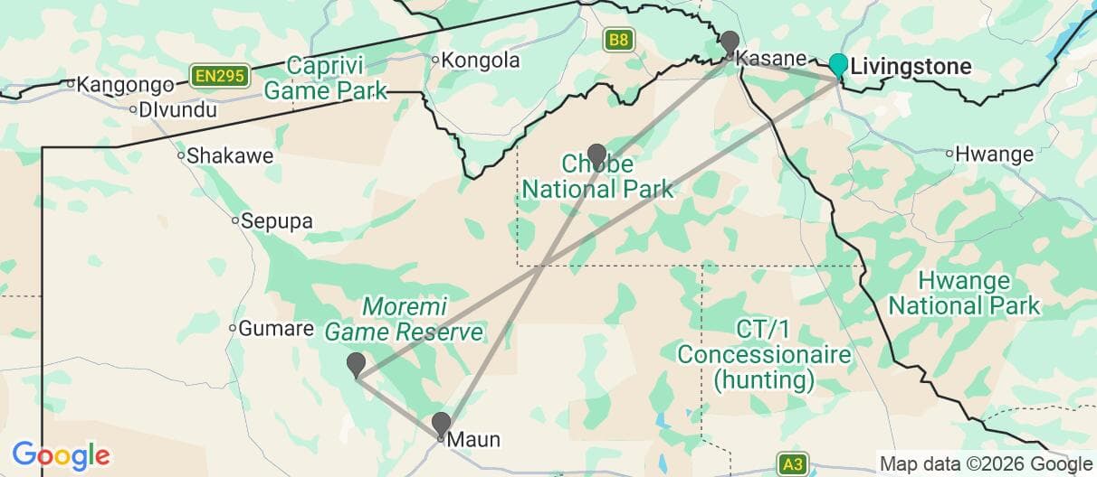 Trip map