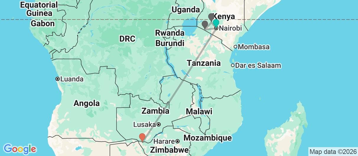 Trip map