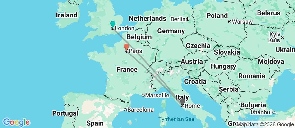 Trip map