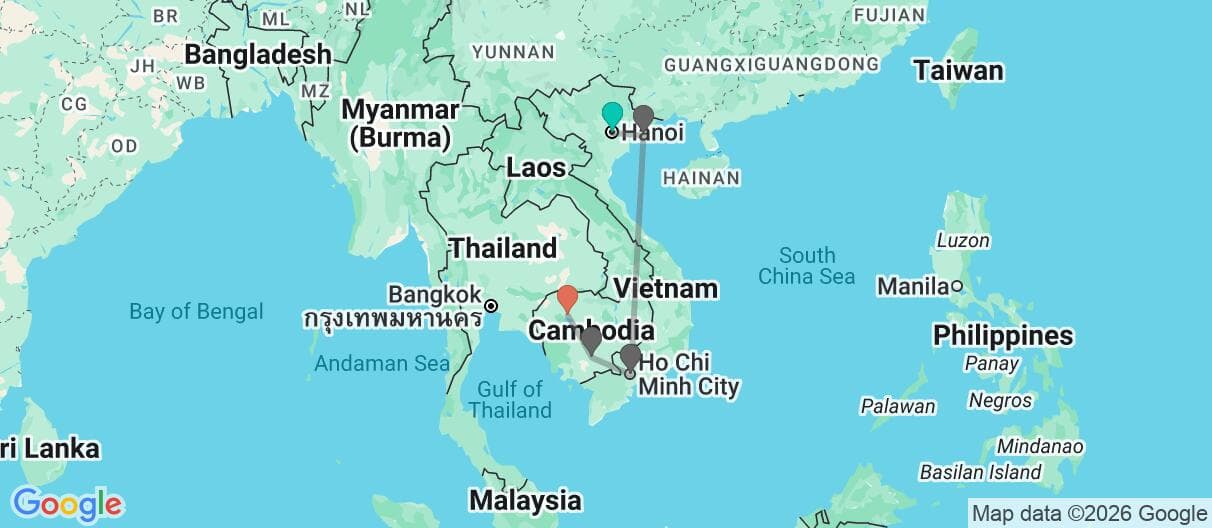 Trip map