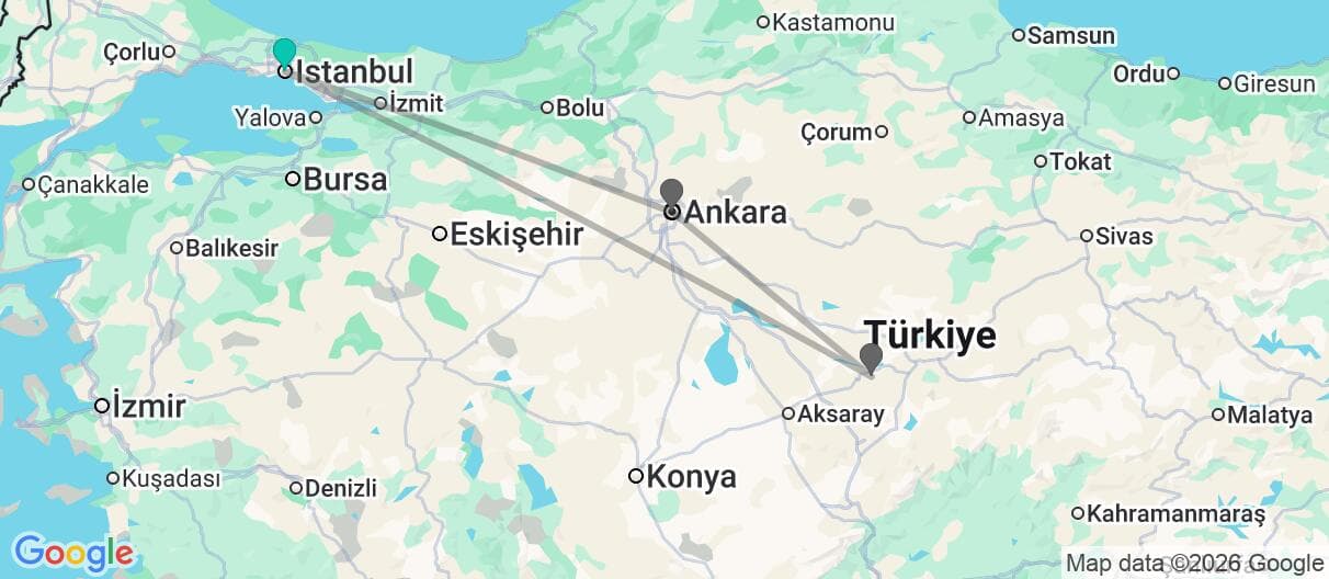 Trip map