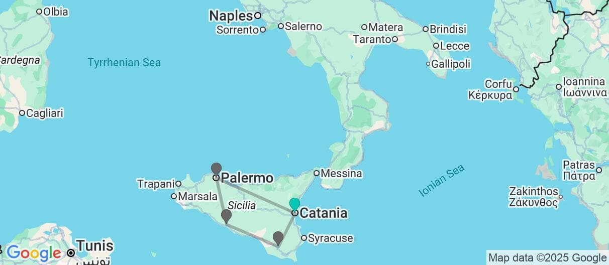 Trip map