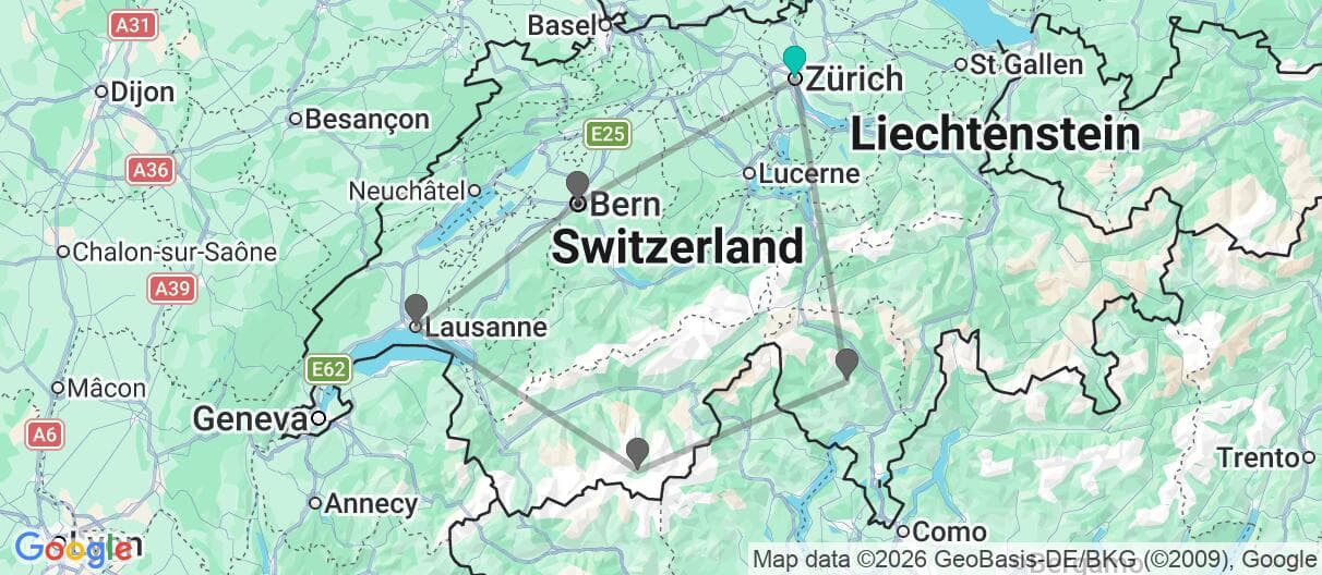 Trip map