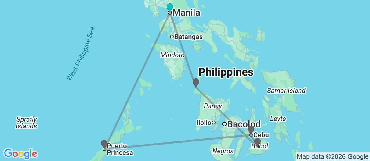 Trip map
