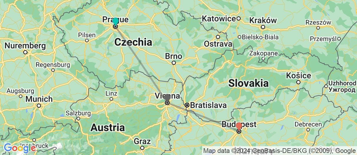 Trip map