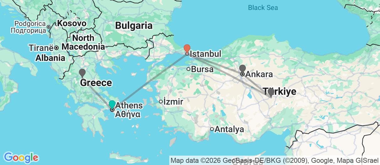 Trip map