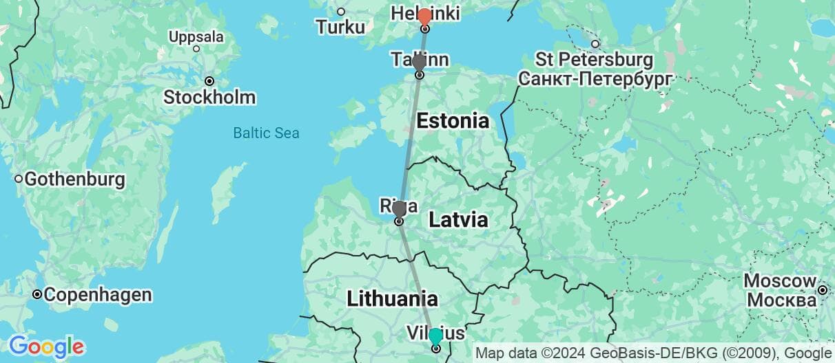 Trip map
