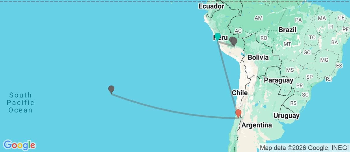 Trip map
