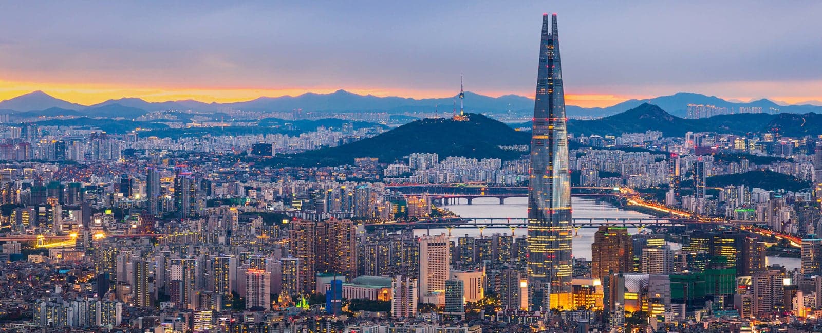 Seoul - Night on board