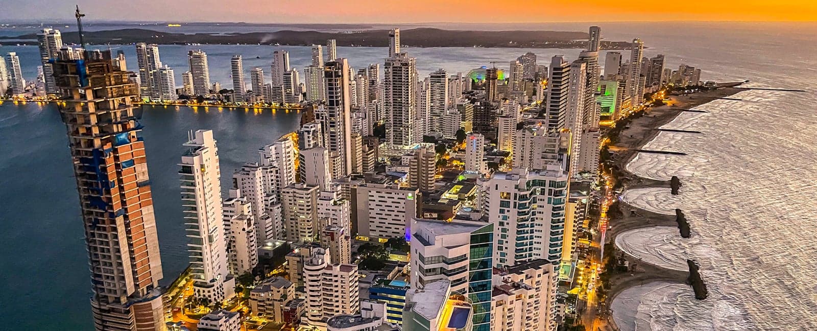 Cartagena de Indias - Night on board