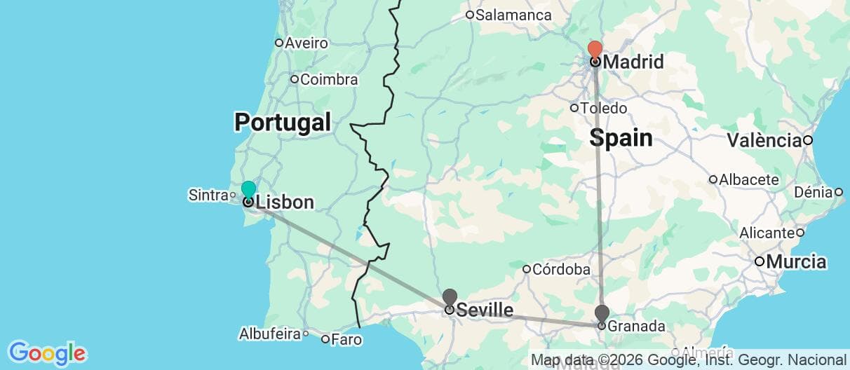 Trip map