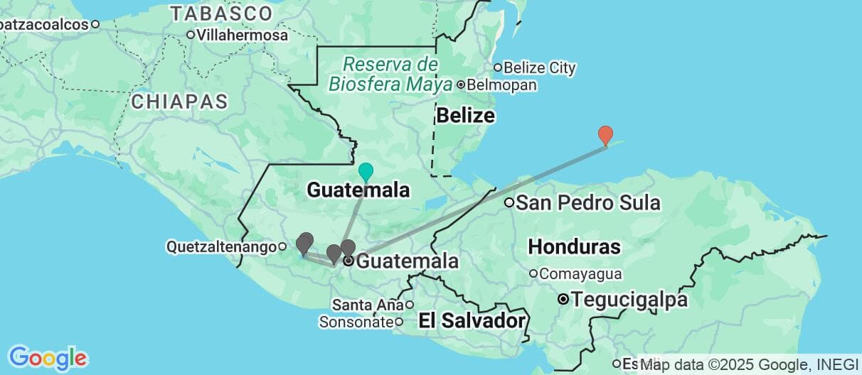 Trip map