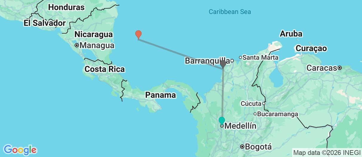 Trip map