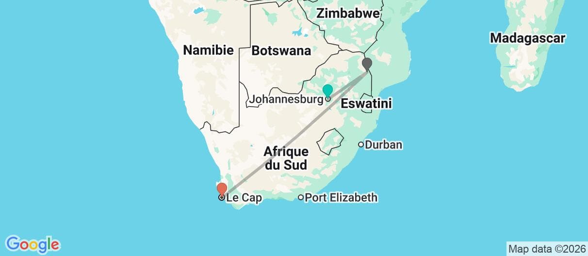 Carte du voyage