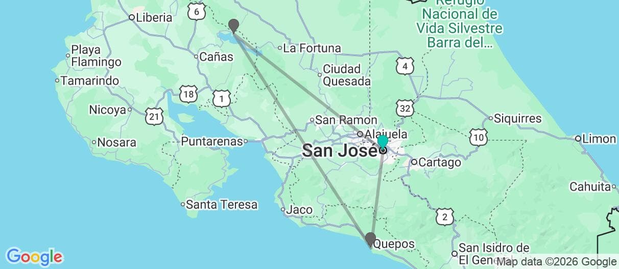 Trip map