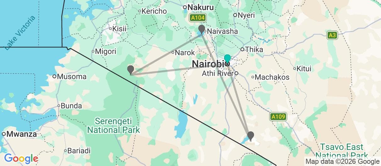 Trip map