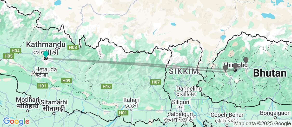 Trip map